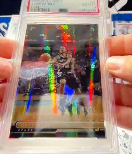 2002 Topps Chrome Refractors #86 Tony Parker — front