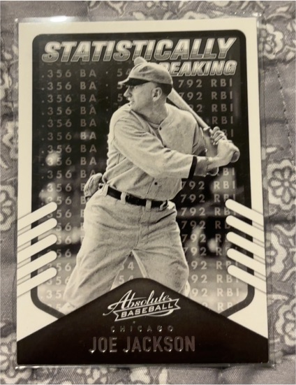 2022 Panini Absolute #SS-1 Joe Jackson Statistically Speaking — front