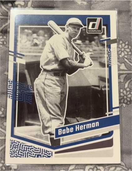 2023 Panini Donruss #170 Babe Herman — front