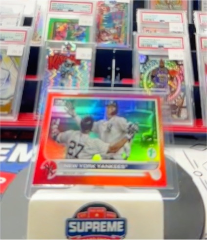 2024 Topps Chrome #1 Aaron Judge — front