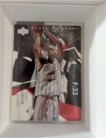 1998-99 Upper Deck Black Diamond #F-33 Chris Griffin — front
