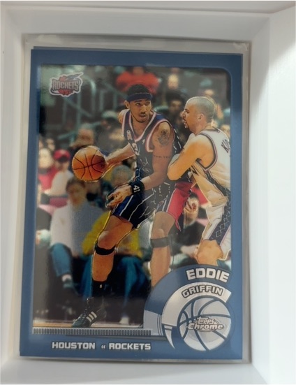 2002-03 Topps Chrome #46 Eddie Griffin — front