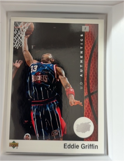 2002-03 Upper Deck Authentics #27 Eddie Griffin — front
