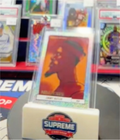 LL Cool J Supreme Card Shop Holographic Art Card — front
