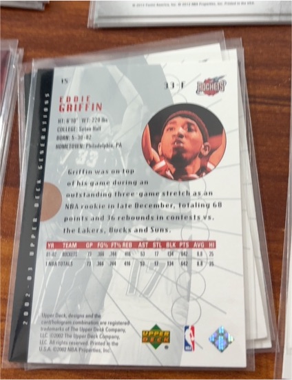 2006-07 Upper Deck #112 Eddie Griffin — front