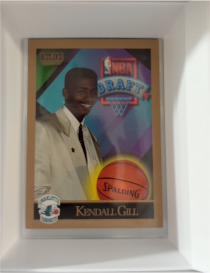 1990-91 Skybox #356 Kendall Gill — front