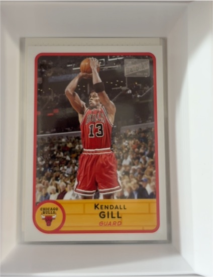 1990-91 Fleer #13 Kendall Gill — front