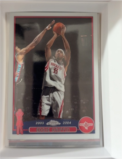 2003-04 Topps Chrome #76 Eddie Griffin — front