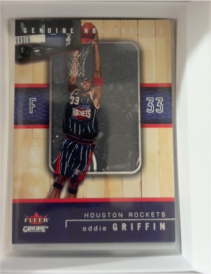 2002-03 Fleer Genuine #33 Eddie Griffin — front