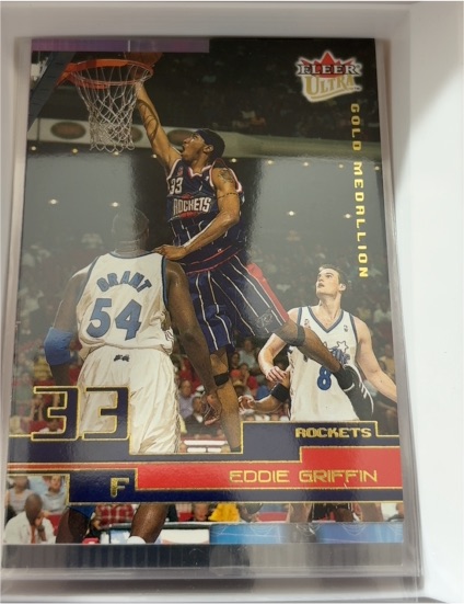 2002-03 Fleer Ultra #35 Eddie Griffin Gold Medallion — front