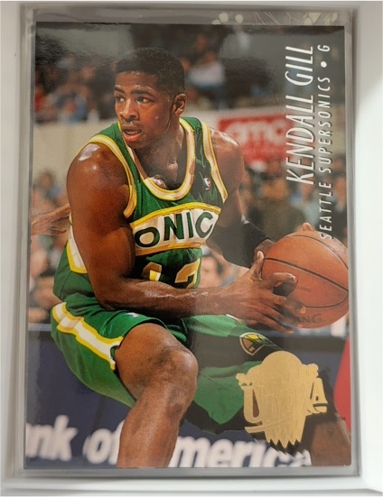 1994-95 Fleer Ultra #176 Kendall Gill Seattle Supersonics — front