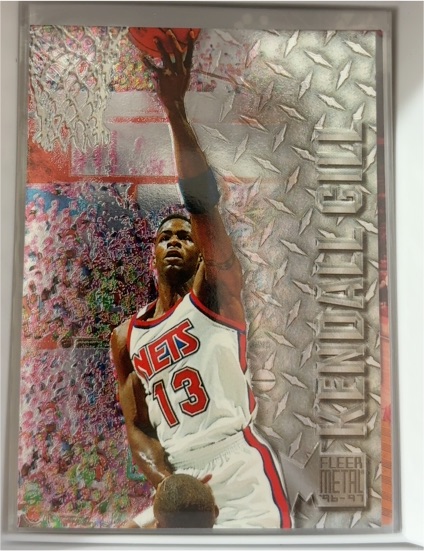 1996-97 Fleer Metal #191 Kendall Gill — front