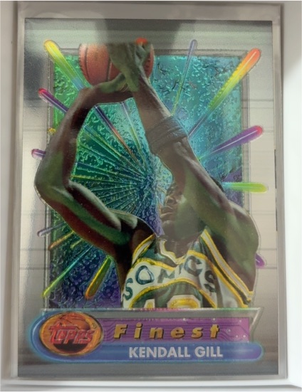 1994 Topps Finest #140 Kendall Gill — front