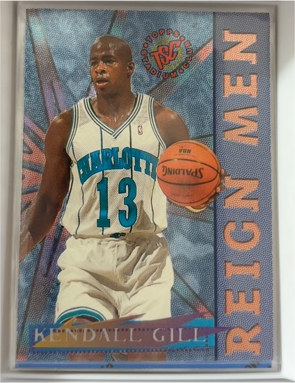 1995-96 Stadium Club Members Only Reign Men #RM9 Kendall Gill — front