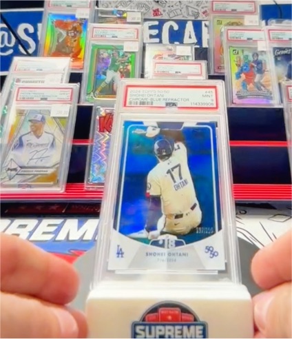 2024 Donruss #445 Shohei Ohtani Refractor — front