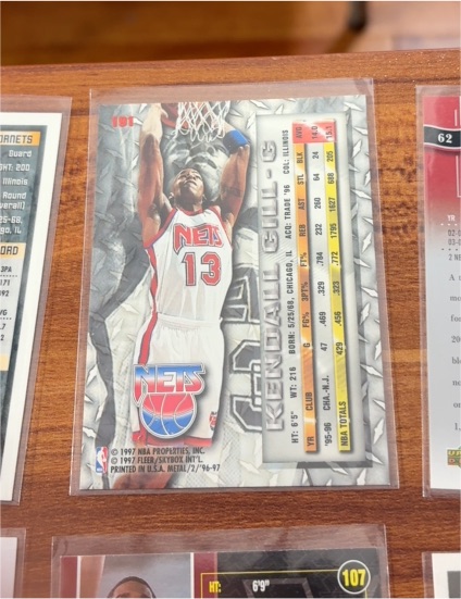 1997-98 Fleer Metal #191 Kendall Gill — front