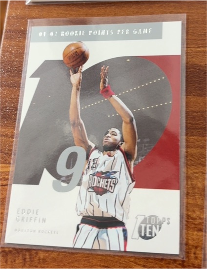 2002-03 Topps Ten #119 Eddie Griffin — front