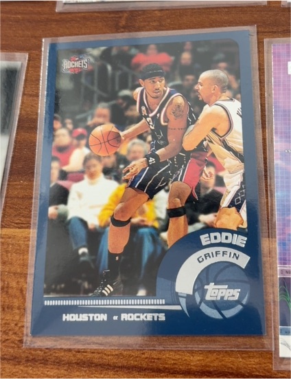 2002-03 Topps #62 Eddie Griffin — front