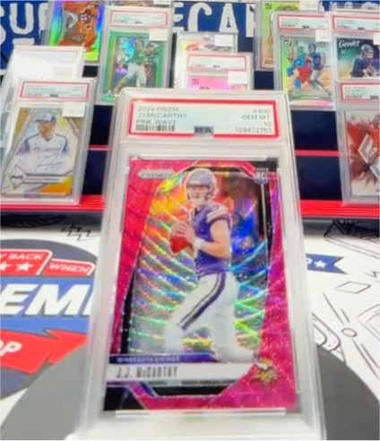 2024 Panini Prizm #400 J.J. McCarthy — front