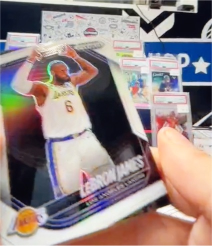 2024-25 Panini Prizm #52 LeBron James — front