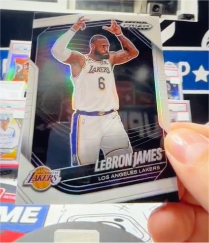 2024-25 Panini Prizm #52 LeBron James — front