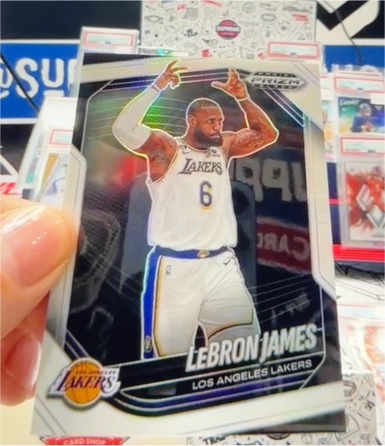2022 Panini Prizm #6 LeBron James — front