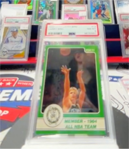 1984 Star #13 Larry Bird Member - 1984 All NBA Team — front