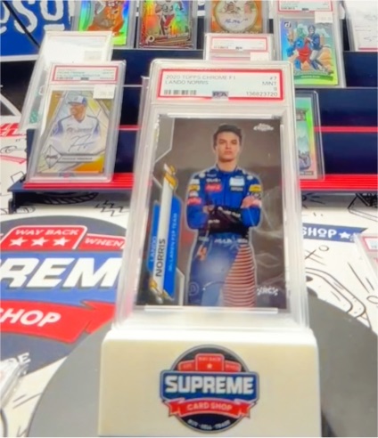 2020 Topps Chrome Formula 1 #F1 Lando Norris — front