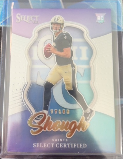2025 Panini Select #10 Tyler Shough Select Certified Rookies — front