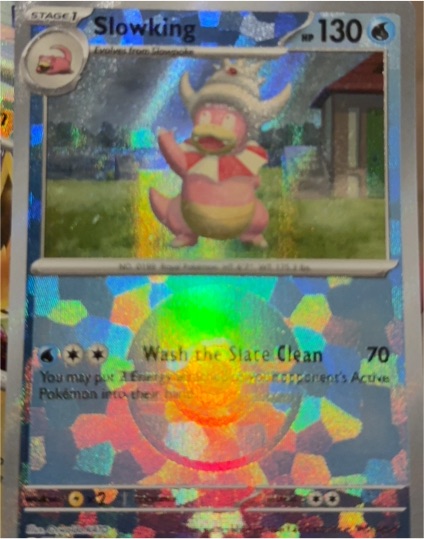 2025 Pokémon SV Prismatic Evolutions #19 Slowking — front