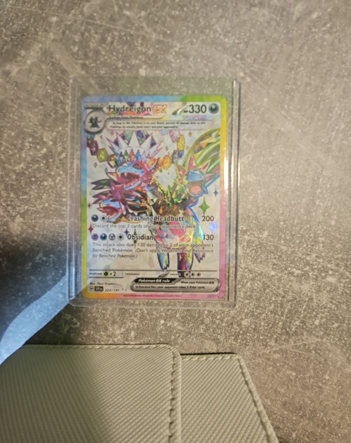 2024 Pokémon TCG Surging Sparks #223/191 Hydreigon EX — front