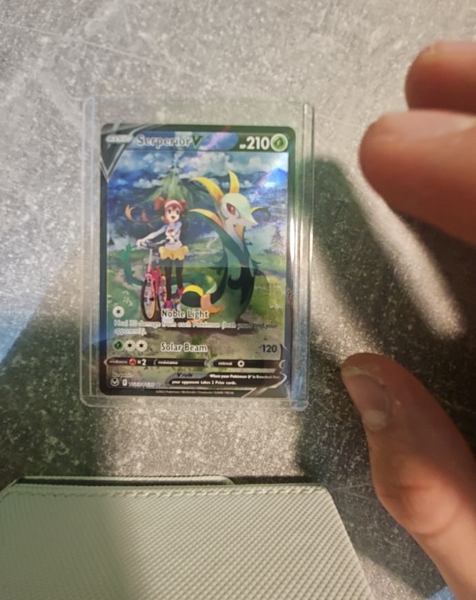 2022 Pokémon TCG Silver Tempest #TG13/TG30 Serperior V — front