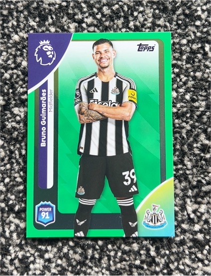 2025-26 Topps Premier League #227 Bruno Guimarães — front