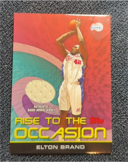 2005 Topps Rise to the Occasion Elton Brand — front