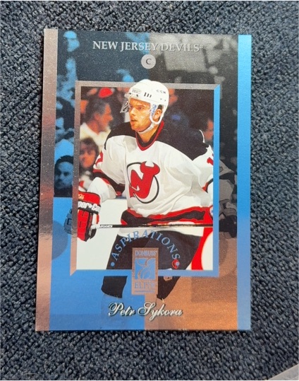 1996-97 Donruss Elite Aspirations #3 Petr Sykora — front