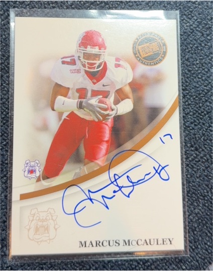 2007 Press Pass Autographs Bronze #37 Marcus McCauley — front