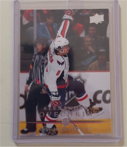 2008-09 Upper Deck #444 Alexander Ovechkin — front
