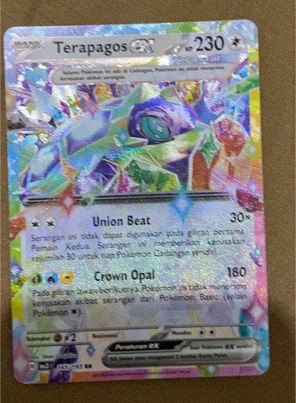 Terapagos ex 128/142 Sv07: Stellar Crown Holo — front