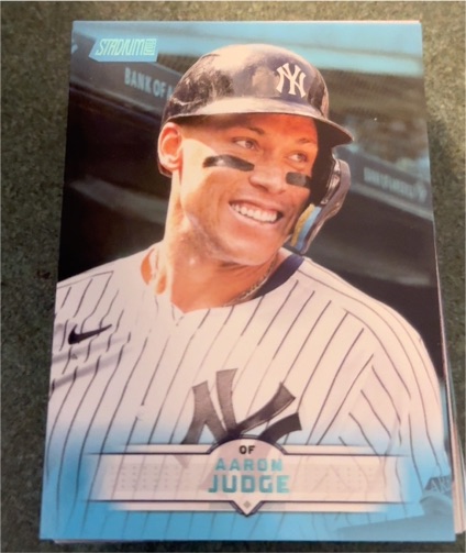 2025 Topps Stadium Club #139 Aaron Judge — front