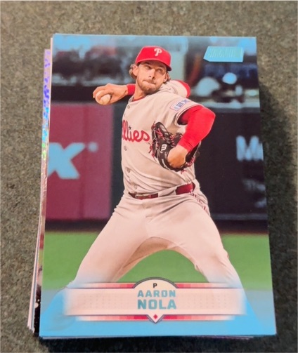 2025 Topps Stadium Club #145 Aaron Nola — front