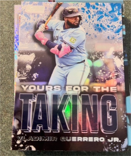 2025 Topps Stadium Club #YK-19 Vladimir Guerrero Jr. Yours For The Taking — front