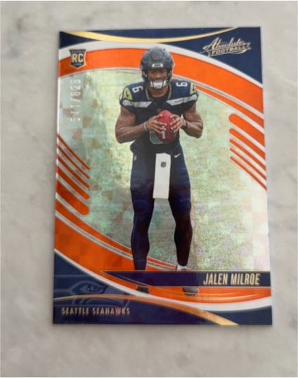 2025 Panini Absolute #132 Jalen Milroe — front