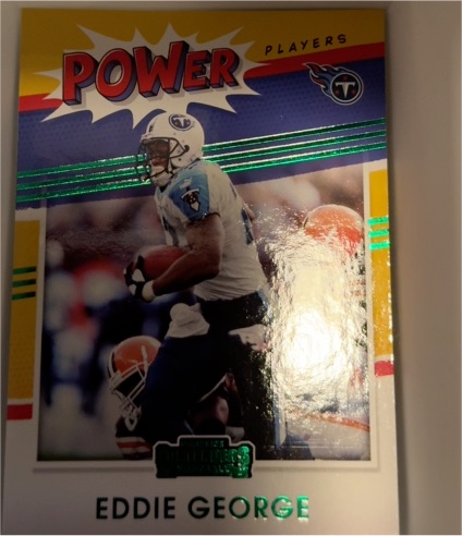 2021 Panini Contenders Power Players #PP-EGE Eddie George — front