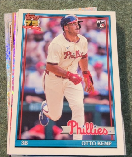 2026 Topps Series 1 1991 Topps #T91-57 Otto Kemp — front