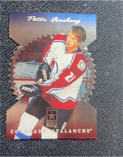 1996-97 Donruss Elite #12 Peter Forsberg — front