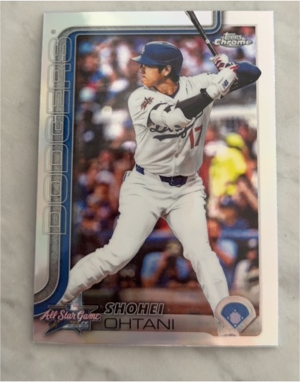 2025 Topps Chrome Update Shohei Ohtani #ASG-1 — front