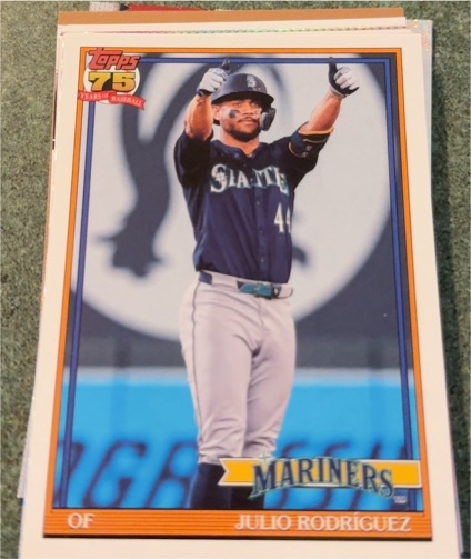 2026 Topps Series 1 #T91-39 Julio Rodriguez — front