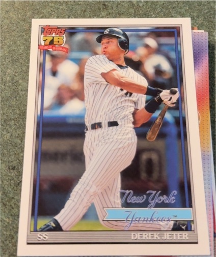 2026 Topps Series 1 1991 Topps #T91-30 Derek Jeter — front