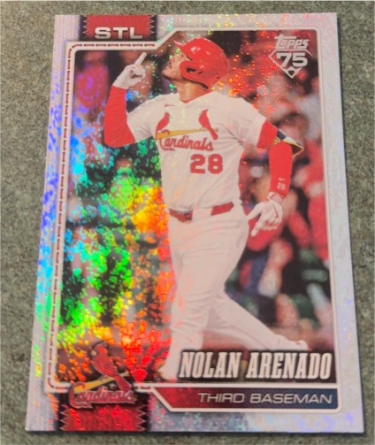 2026 Topps Series 1 #193 Nolan Arenado — front