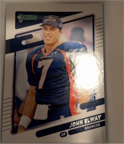 2021 Panini Donruss #180 John Elway — front
